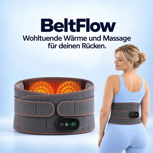 BeltFlow 3 in 1 Wärme- und Massagegurt