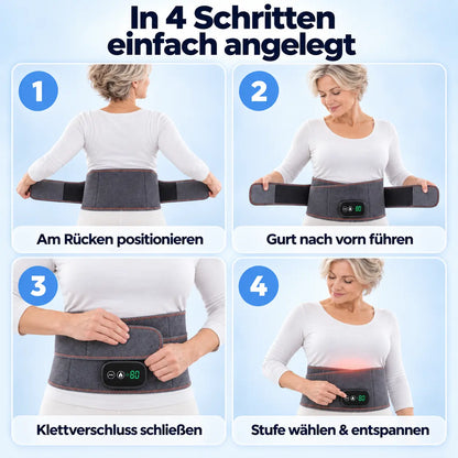 BeltFlow 3 in 1 Wärme- und Massagegurt