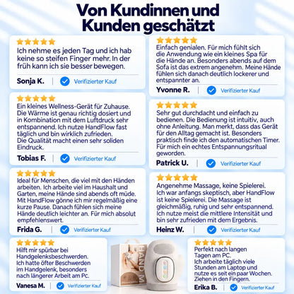 HandFlow 3 in 1 - Massagehandschuh